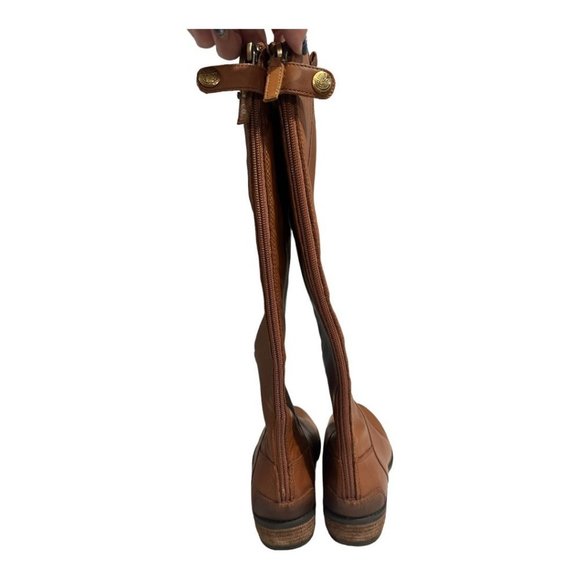 Sam Edelman NWOB Penny Whiskey Leather Riding Boot Size 6.5 Wide Calf - Picture 6 of 11